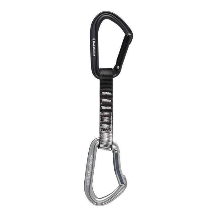 Black Diamond HOTFORGE Quickdraw 12cm Light Gray - Carabiner / Quickdraw Black Diamond
