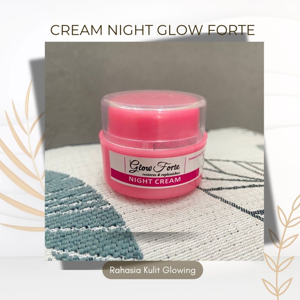 CREAM NIGHT GLOW FORTE (PINK)