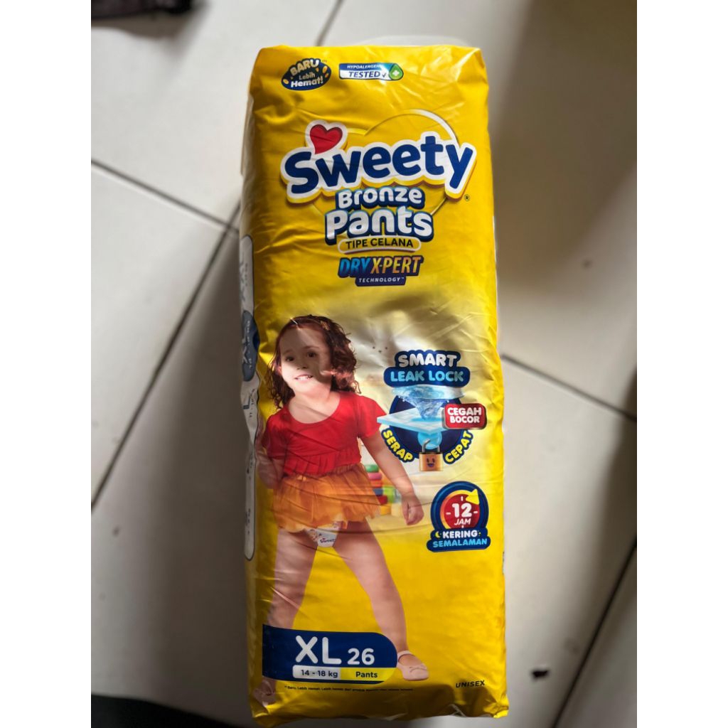 Sweety bronze pants XL26 pampers