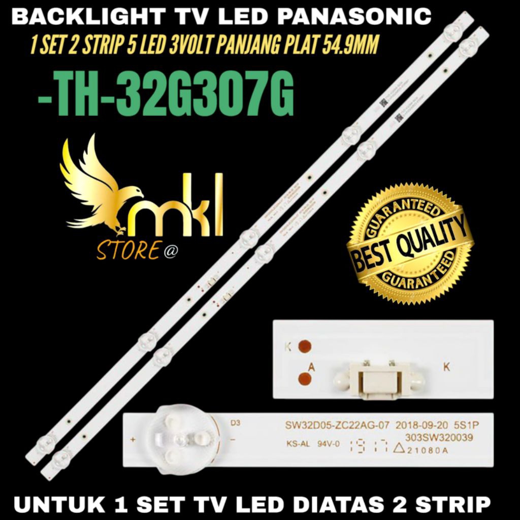 BACKLIGHT TV LED PANASONIC 32 INCH TH-32G307G BACKLIGHT TV LED PANASONIC 32 INCH