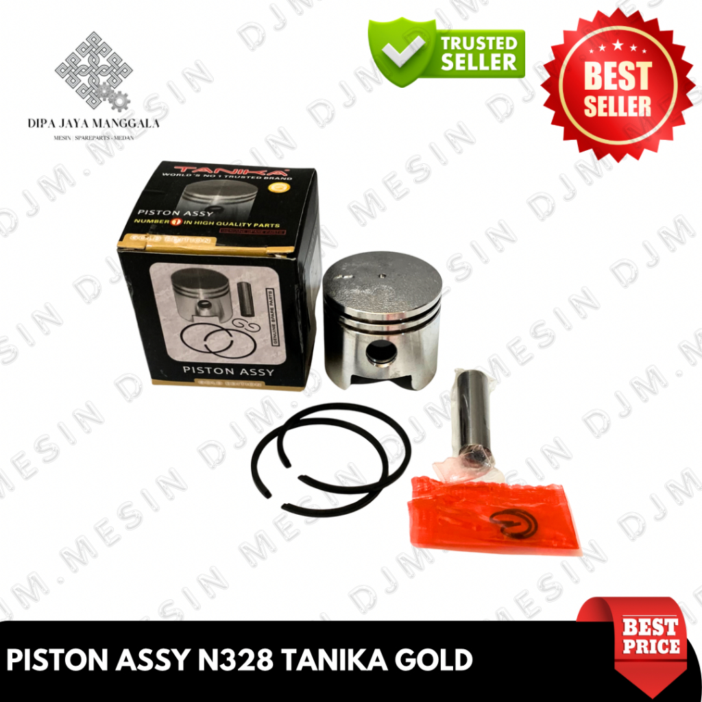 Tanika Original Piston Assy Brushcutter TNK 328 ER - 328 Turbo / Tanika Sparepart Piston Assy Mesin 