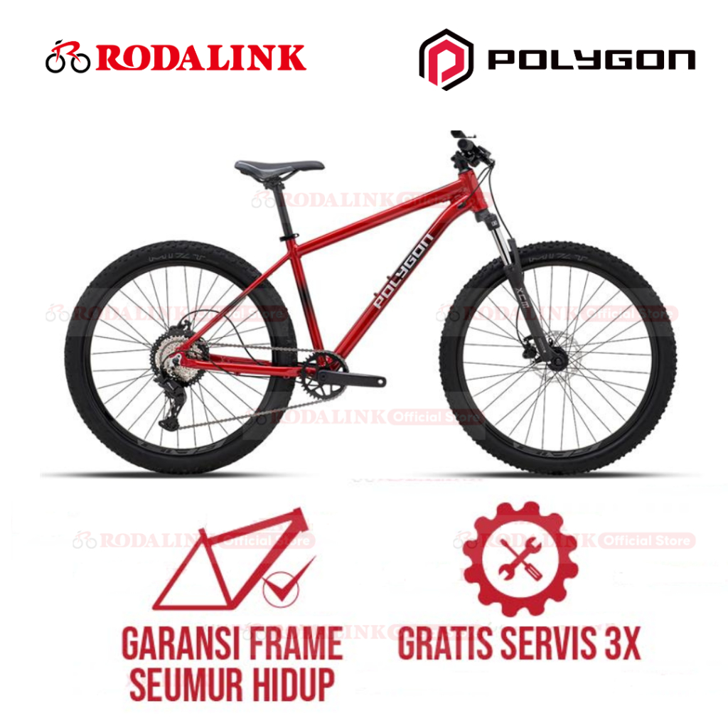 Polygon Sepeda Gunung MTB Cascade 3 | Sepeda Gunung XC Alloy