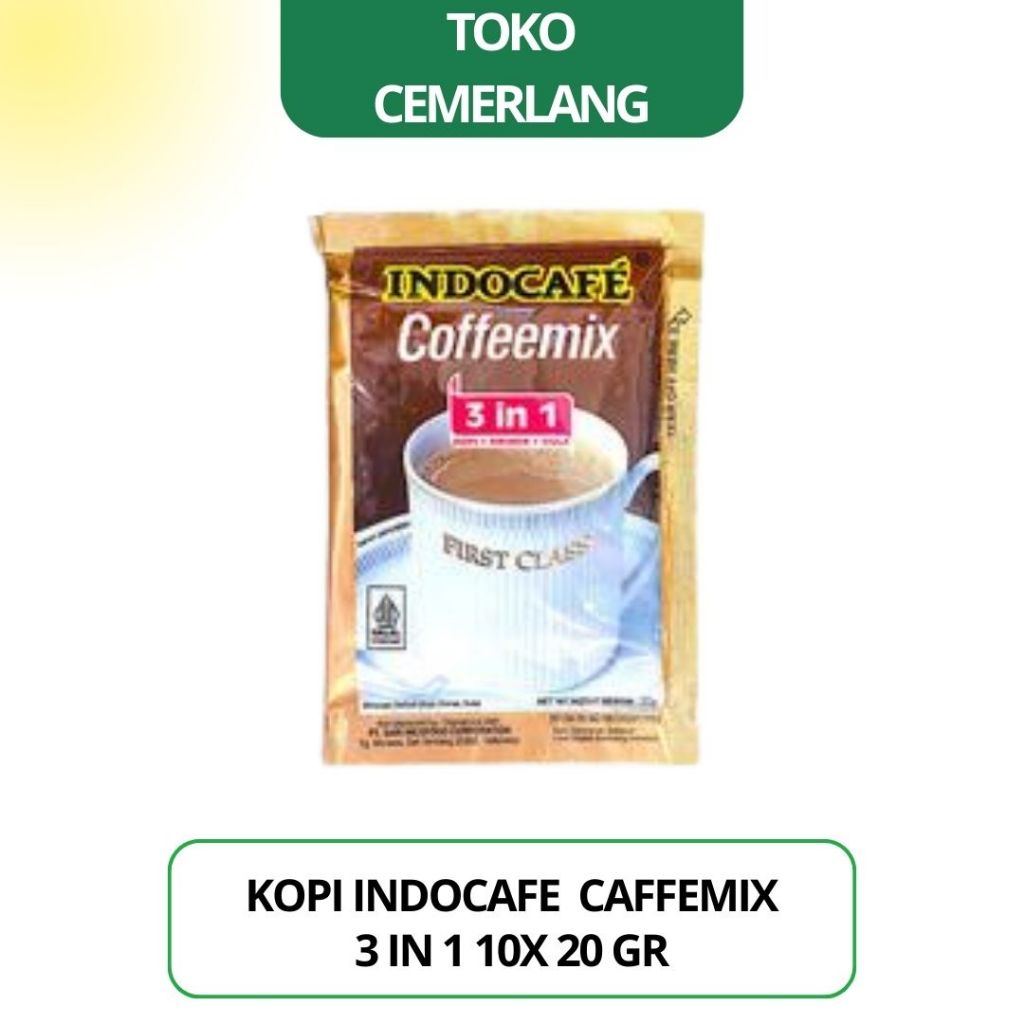 

Kopi Indocafe Coffeemix 3 in 1 isi 10 x 20 gr