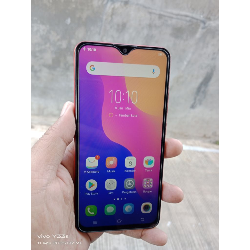 vivo Y93 ram 3/32 android second normal siap pakai