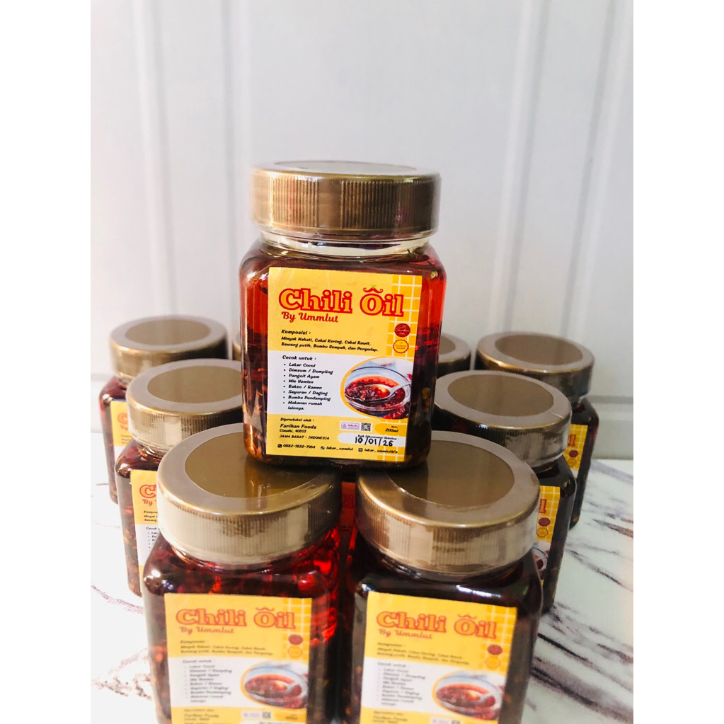 

NEW Chili Oil by Ummlut 200ml