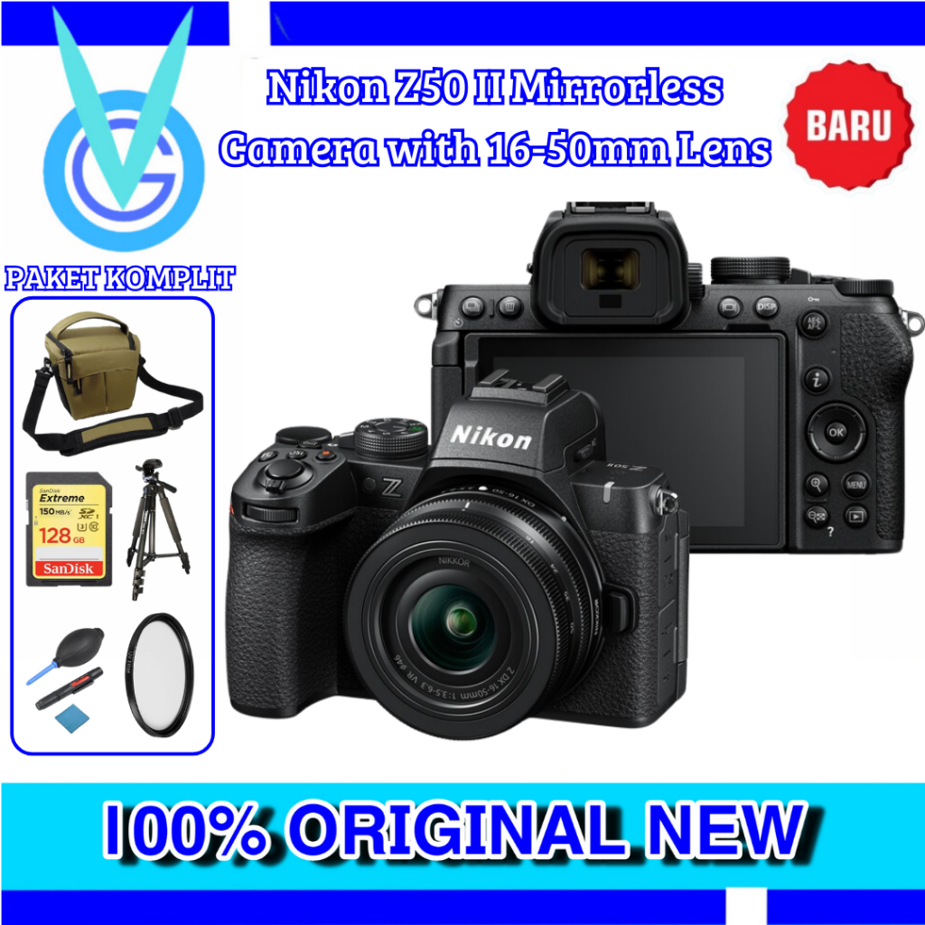 Kamera Nikon Z50 II Mirrorless Camera with 16-50mm Lens