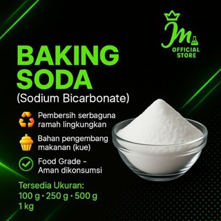 Sodium Bicarbonate 500 gr / Natrium Bicarbonate / Baking Soda