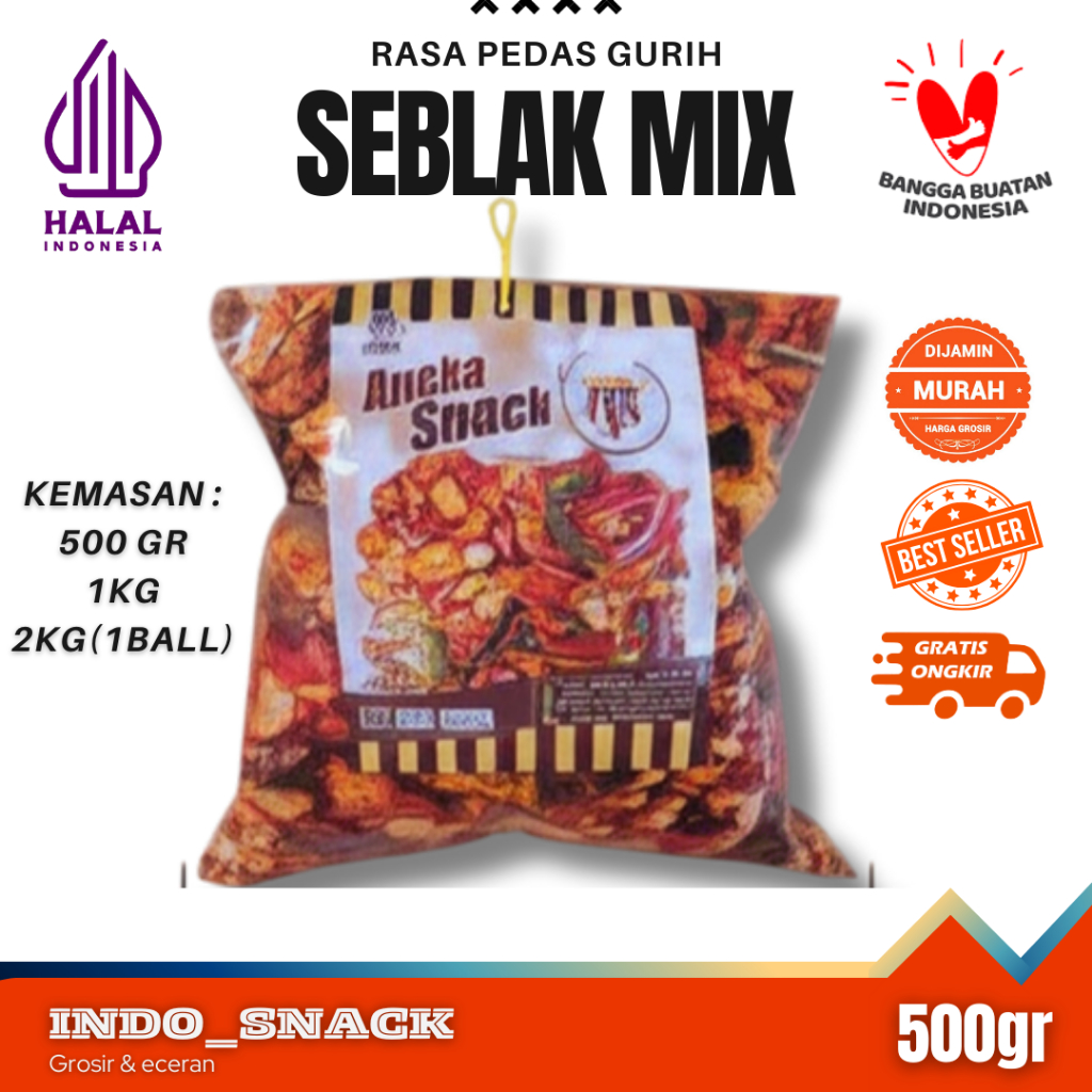 

Seblak Mix Pedas Gurih 500 gr