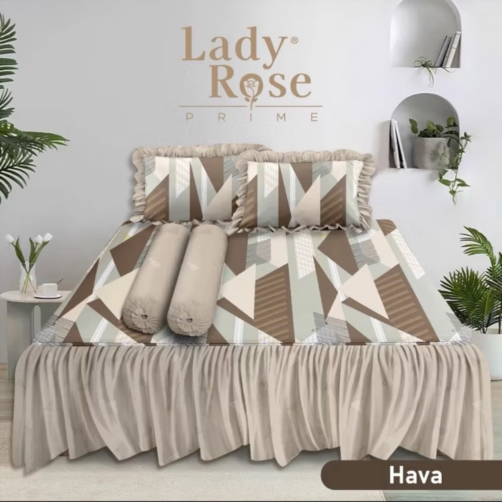 (INSTANT) SPREI LADY ROSE RUMBAI 180x200 TINGGI 30cm / SPREI RUMBAI LADY ROSE 180x200 / SPREI RUMBAY