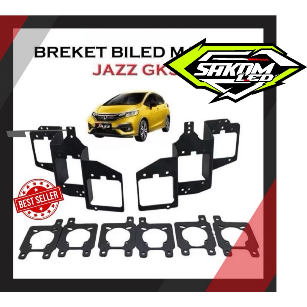 Breket biled matrix JAZZ GK5 2013 2021 bracket braket projie kotak mobil honda 1.5 inch projector le