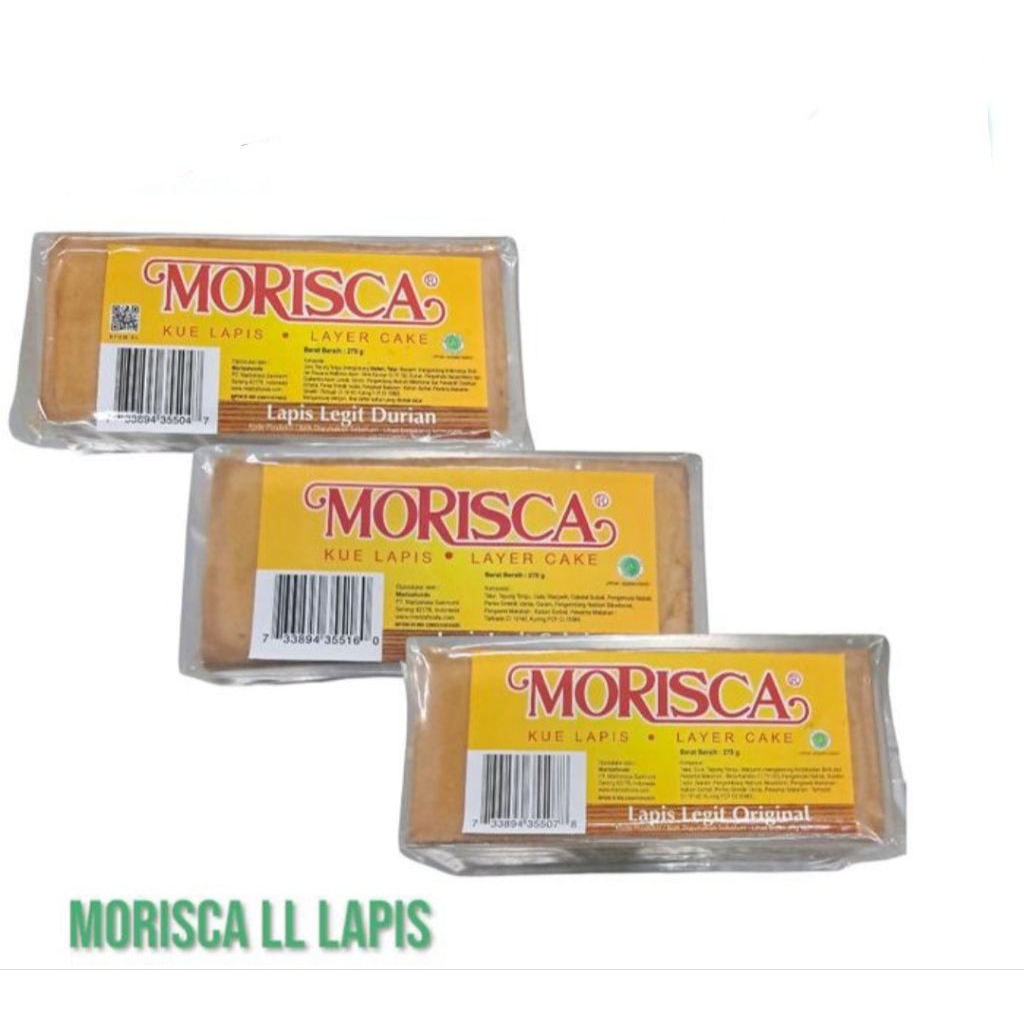 

Lapis Legit Morisca 270 gr