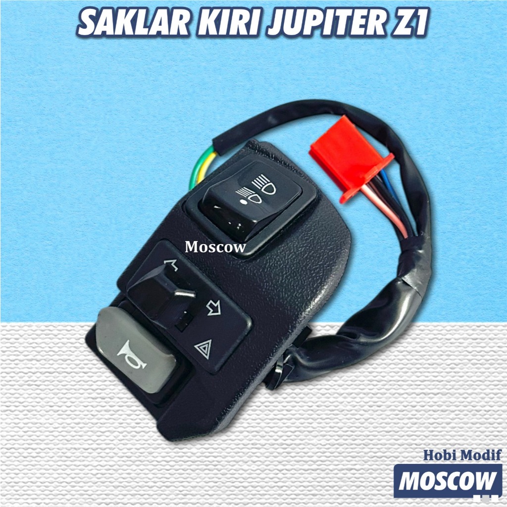 Handel Switch Kiri Untuk Jupiter Z1 FI Sein Saklar Lampu Depan Dim Klakson Handle Hendle Hendel Hold