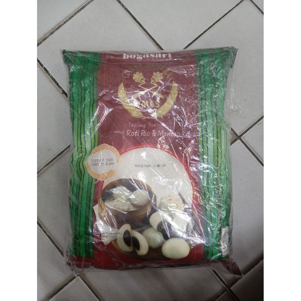 

BOGASARI CAKRA KEMBAR TEPUNG PREMIUM ROTI PAO & MANTAO 5 KG