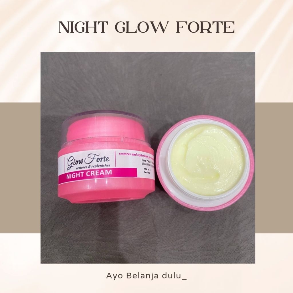 CREAM NIGHT GLOW FORTE (PINK)