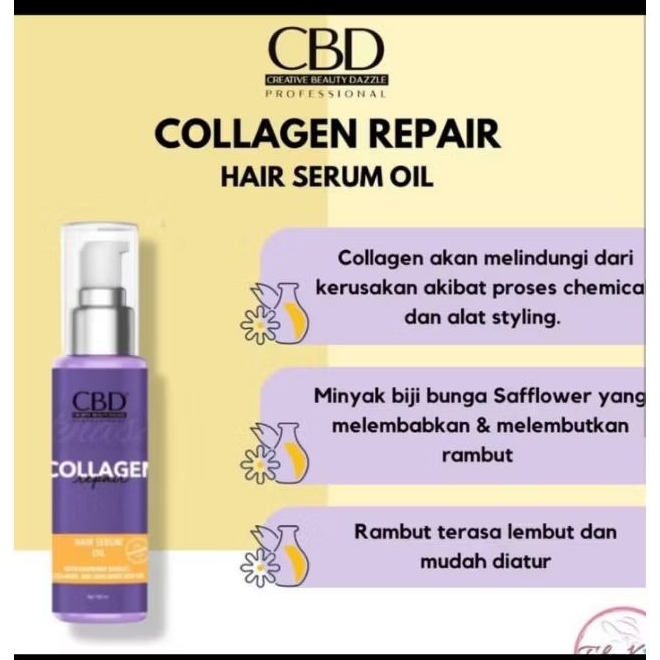 CBD HAIR SERUM OIL 100ML