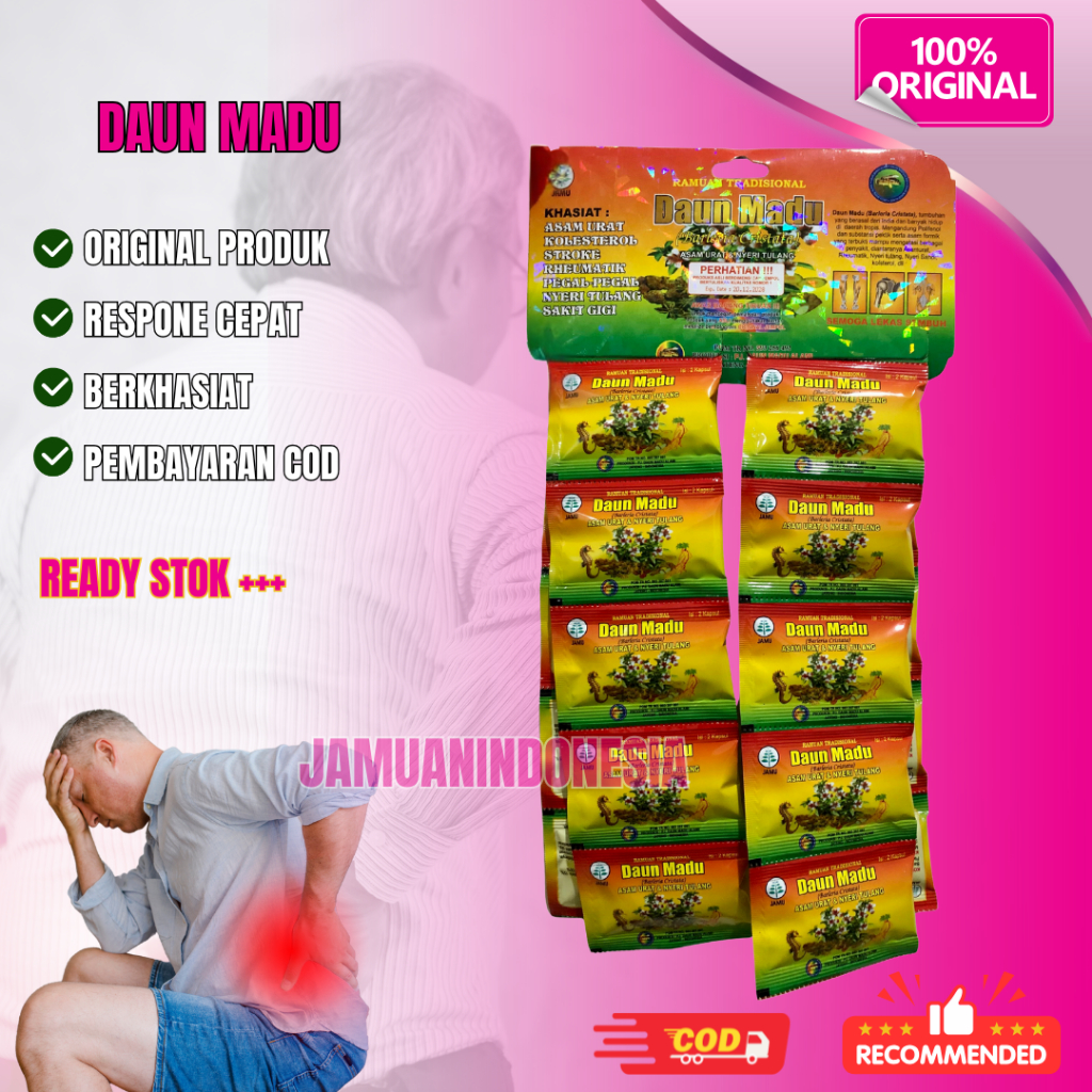 

Daun Madu Kapsul Original 1 Hanger Isi 20 Saset