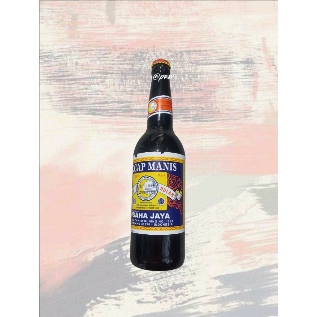 

(Instant) Kecap Manis Cap Bulan 620ml Besar/ Kecap Manis Botol/Sweet Soy Sauce