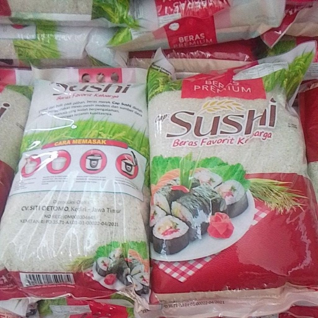 

SUSHI beras premium 5 kg (merah)