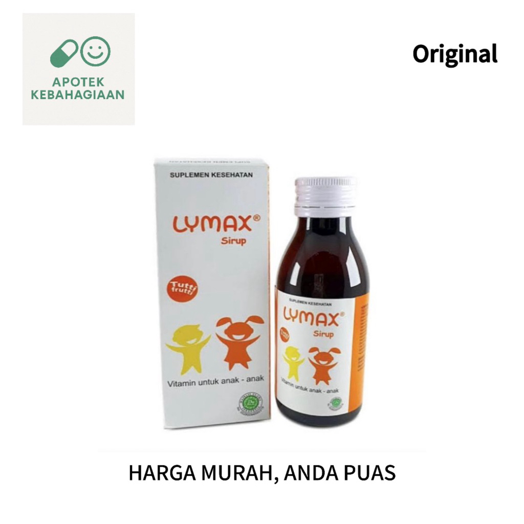 Lymax Sirup Anak 100ML Vitamin Suplemen