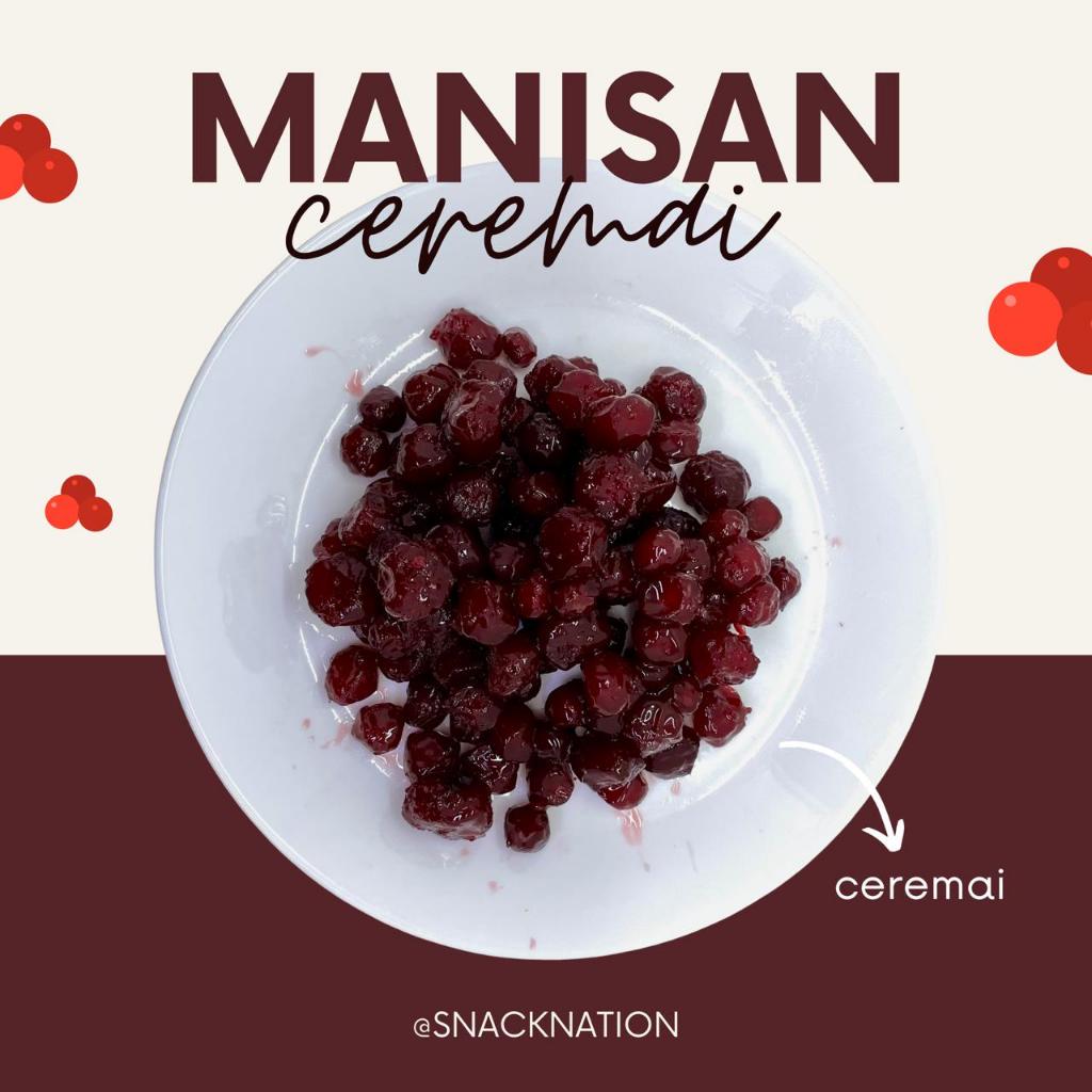

MANISAN KERING / SEMI BASAH BUAH CEREMAI KUALITAS PREMIUM 200 GRAM / 400 GRAM BUAH CEREME CERMAI