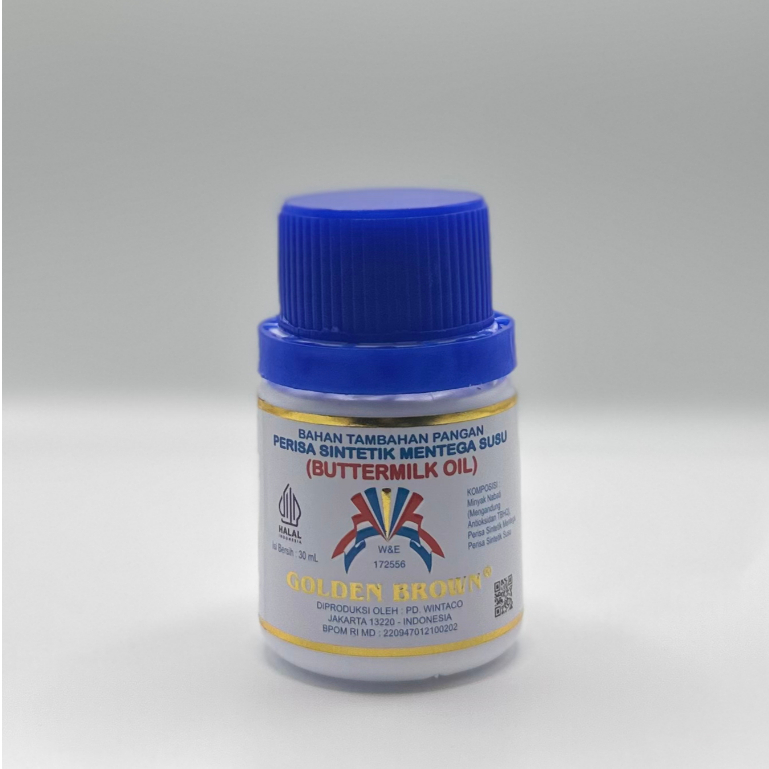 

[HARGA SPESIAL!] Buttermilk Oil (Sintetik Mentega Susu) Golden Brown 30 gr