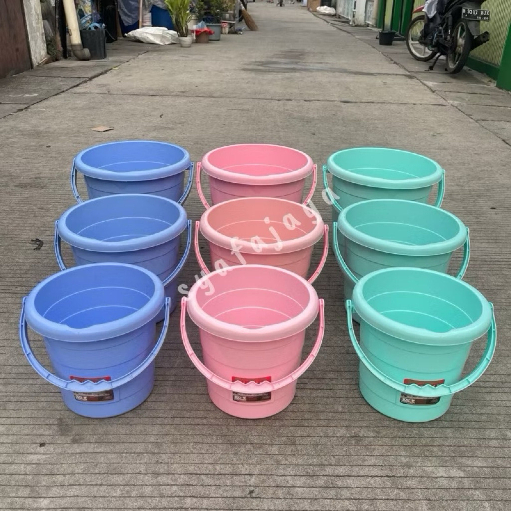 Ember Gagang Warna 3-4-6 Galon Alexish / Ember Gagang / Ember tanpa Tutup Ember Warna Pastel