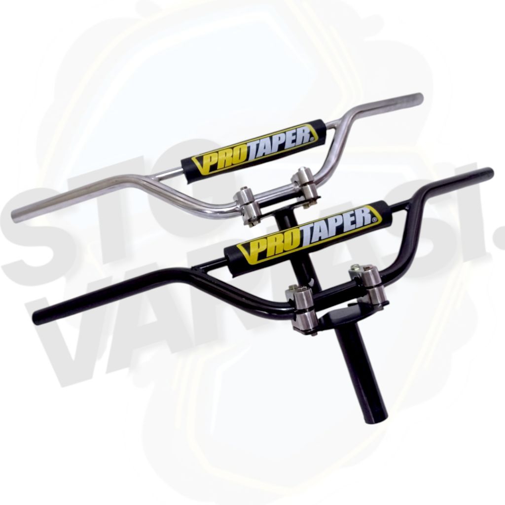 Stang / Stir Motor Trail Paket riser adaptor peninggi Stang motor