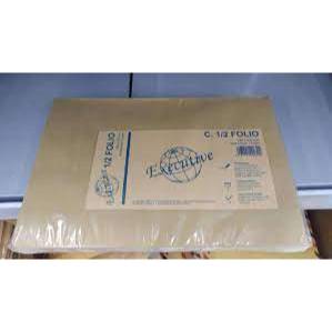 

Amplop Cokelat 1/2 Folio Executive (1 Pak / 100 Lembar)