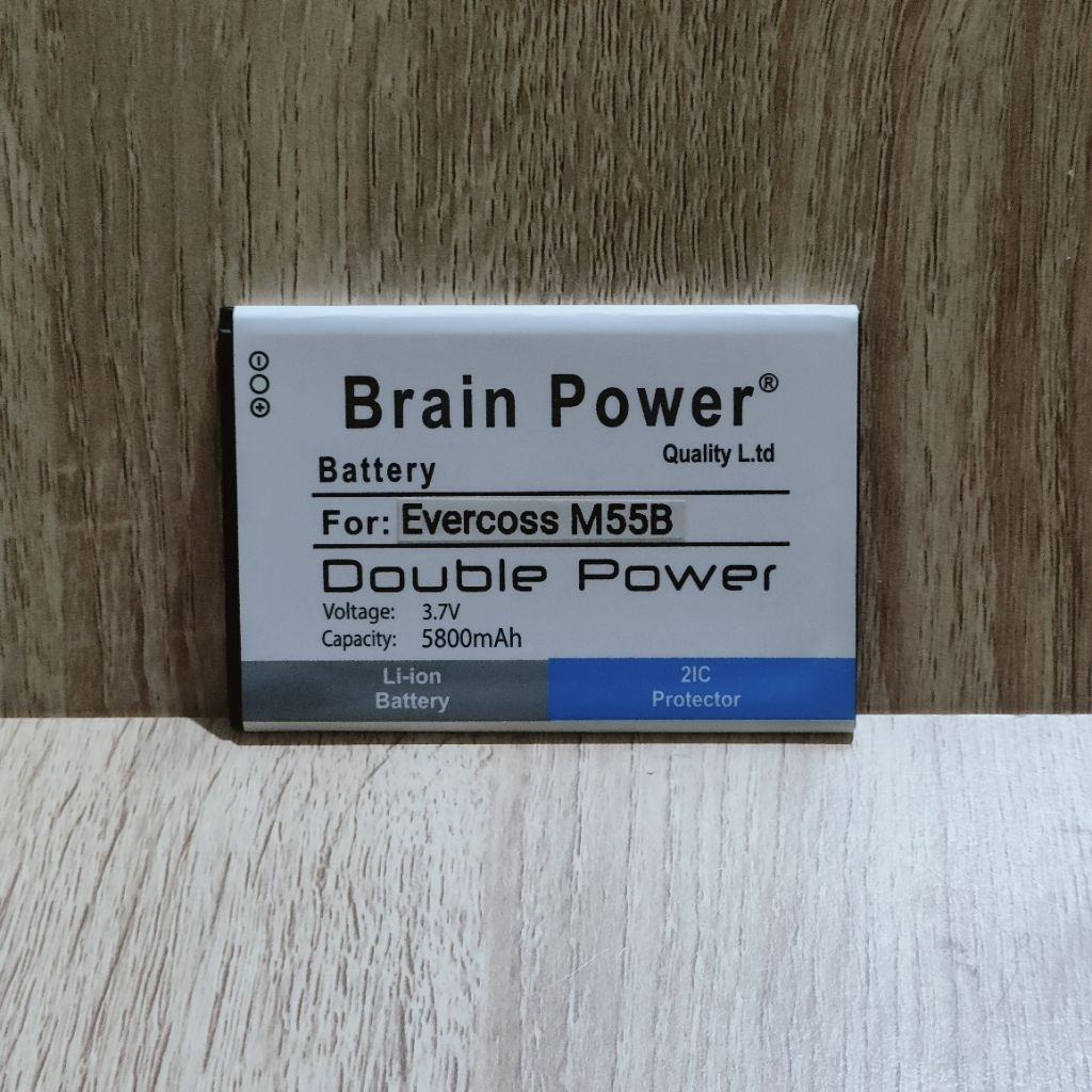 Baterai Batre Evercoss Cross M55B M 55B Double Power Battery Hp