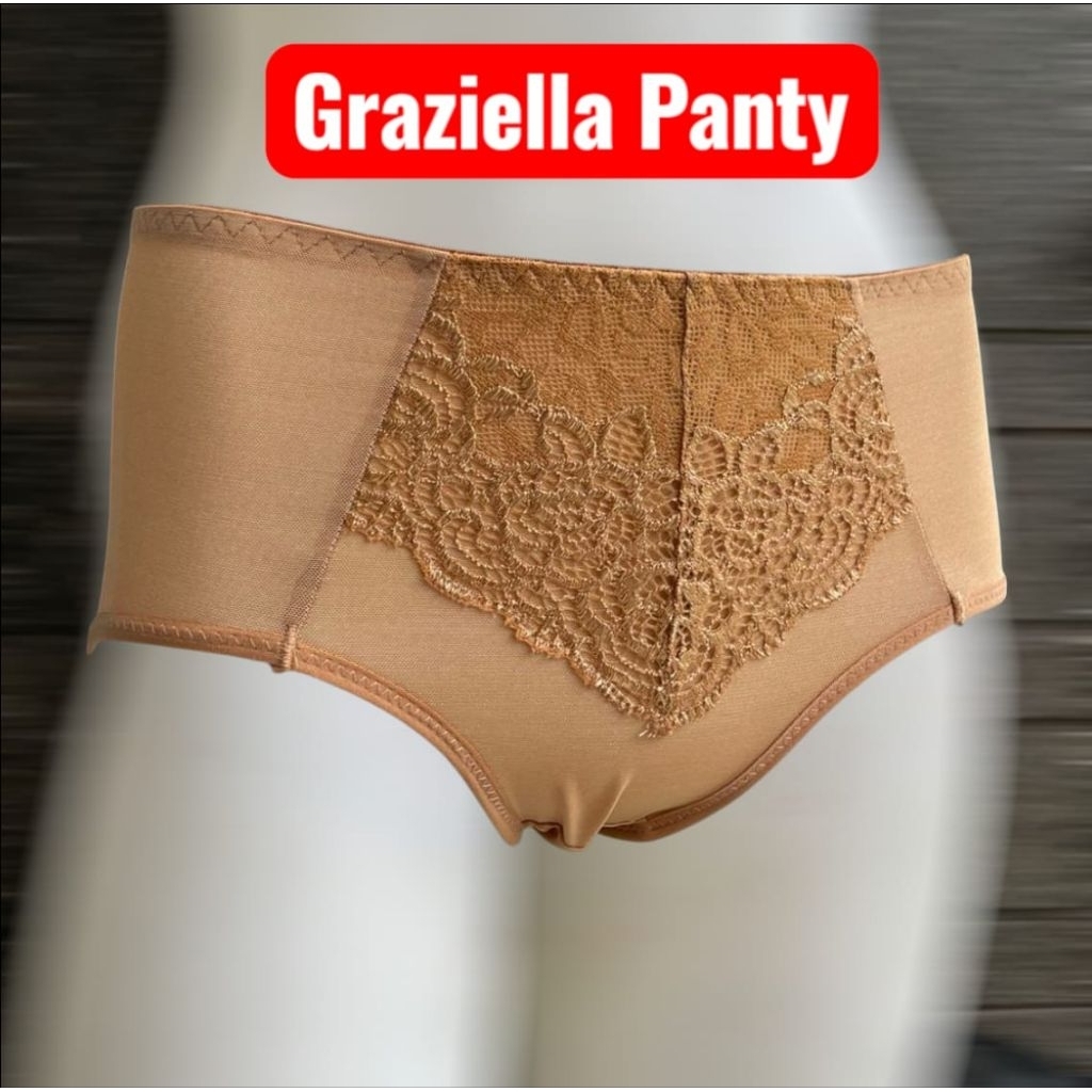 FIORI Panty GRAZIELLA Germanium MILKCOFFEE | Celana Dalam Wanita Midi