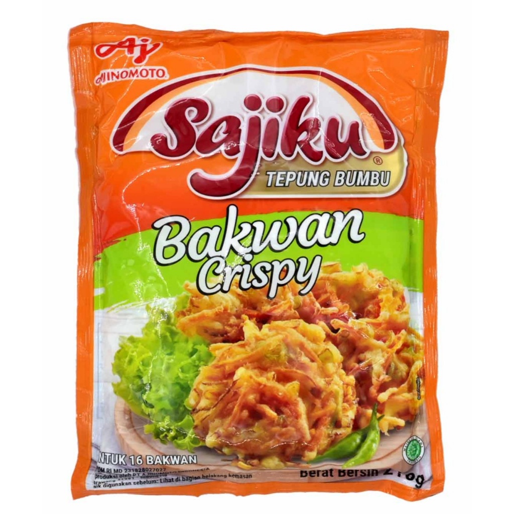 

SAJIKU TEPUNG BAKWAN CRISPY 210GR