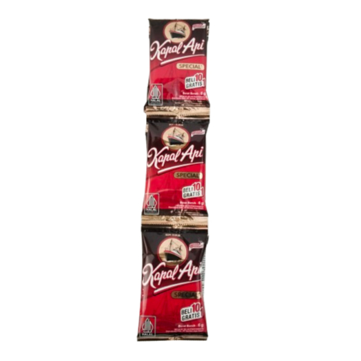 

KAPAL API KOPI BUBUK 6GRAM X 10 SACHET/centraltrenggalek