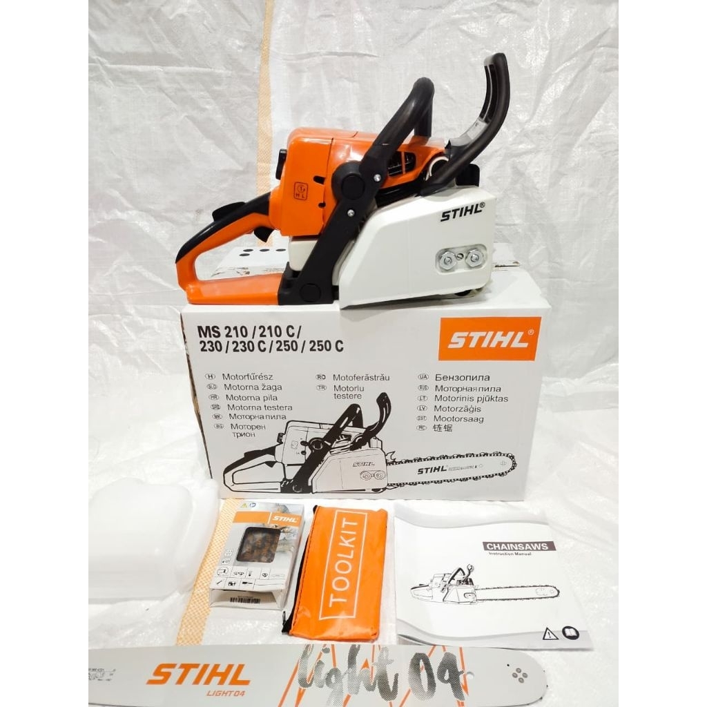 PROMO MESIN POTONG KAYU/CHAINSAW TYPE MS250 BAR 22 INCH STIHL ORIGINAL