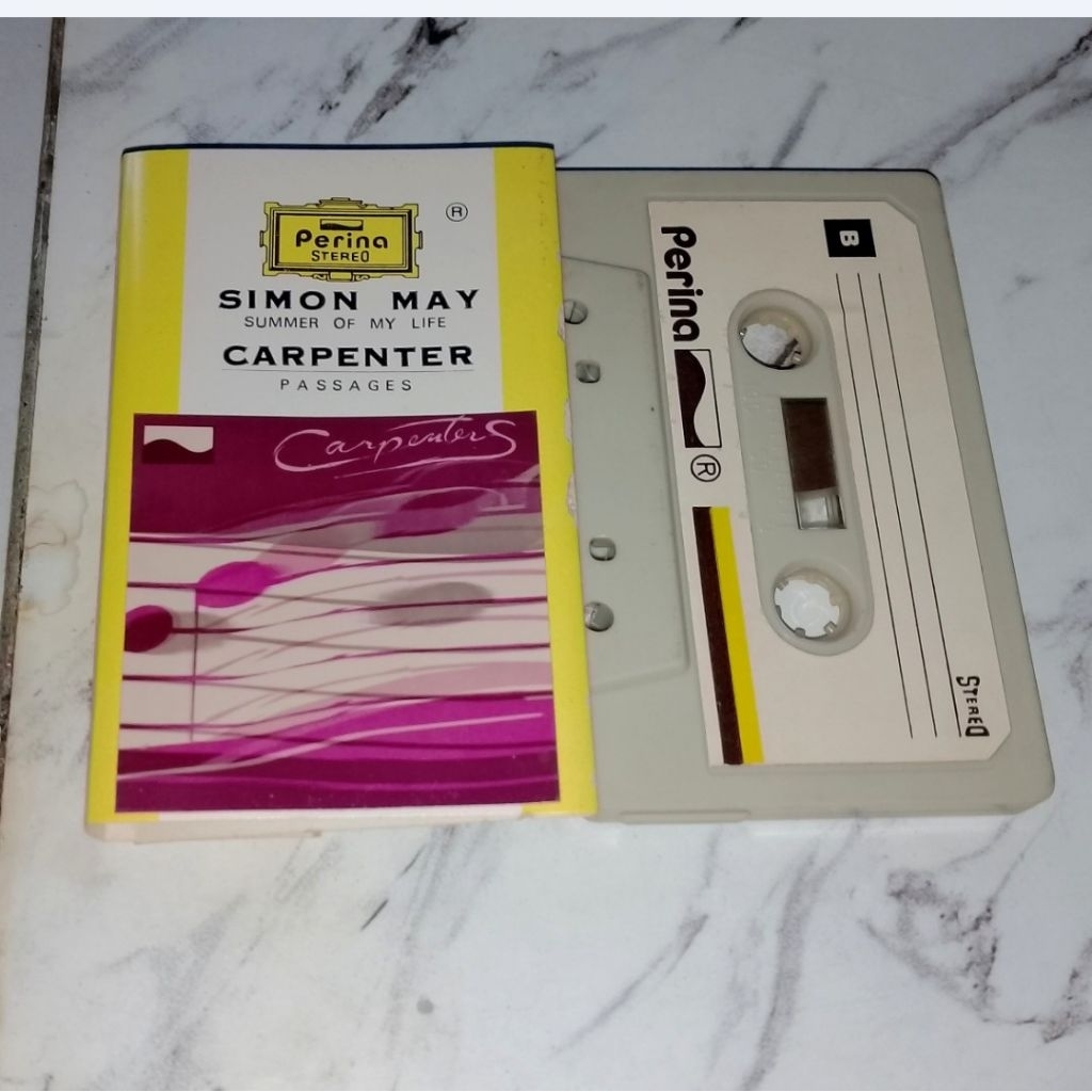 kaset pita:Simon May&Carpenters-Passages