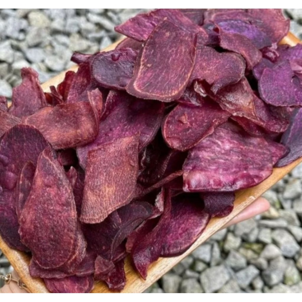 

Kripik Ubi Ungu Cemilan Enak