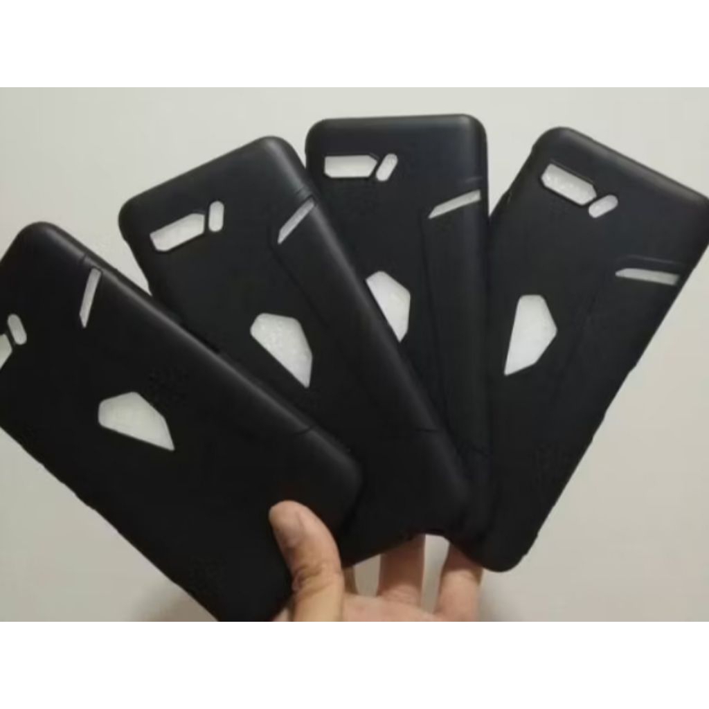 Case Premium Blakc Asus Rog Phone 3  Asus Rog Phone 5  Soft case matte black