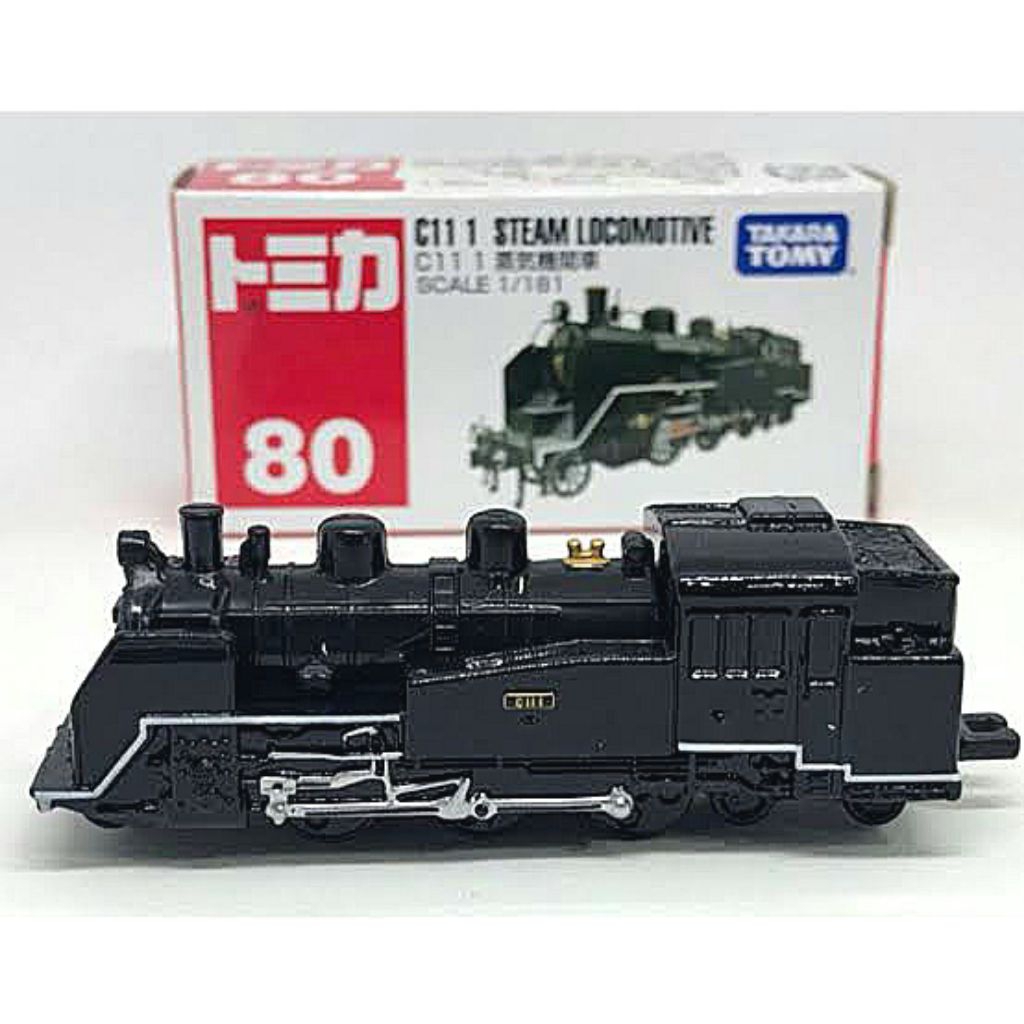 TIDAK SEGEL NEW OLD STOCK TOMICA C11 1 STEM LOCOMOTIVE TAKARA TOMY #80 DIECAST GERBONG KERETA API UA