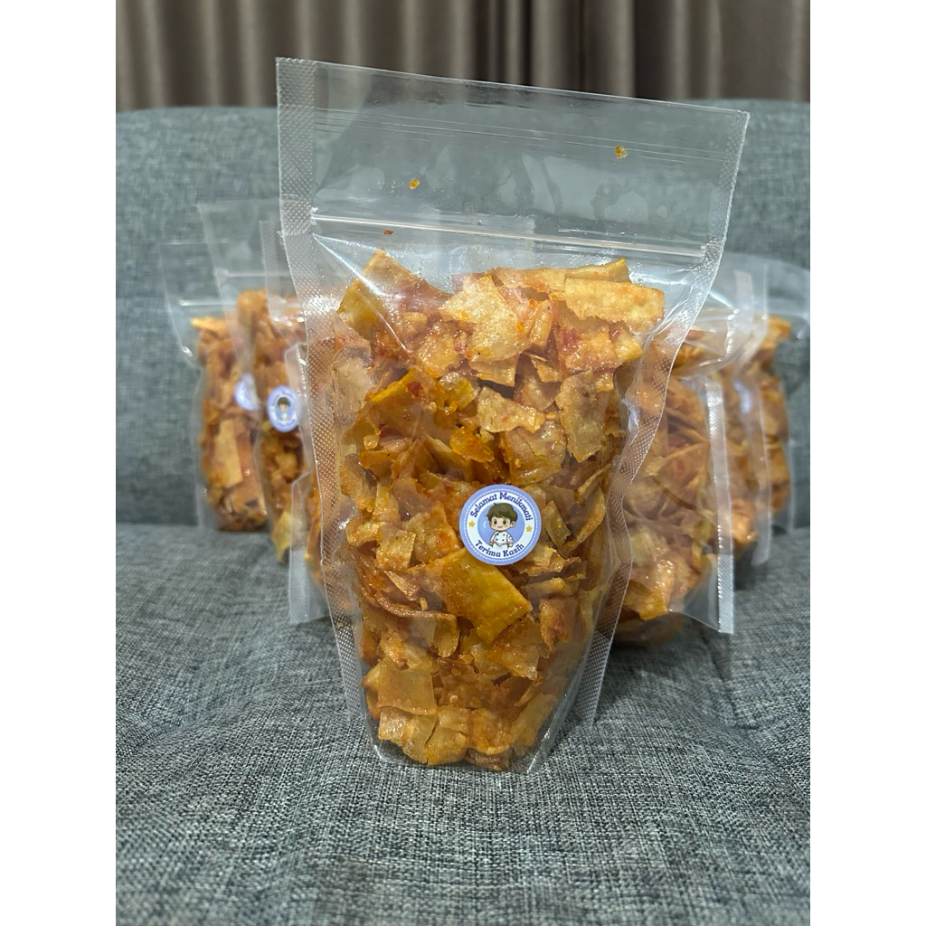 

Keripik Singkong Balado Pedas Manis
