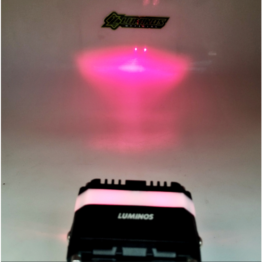 LUMINOS LAMPU TEMBAK SOROT 2MATA+ANGEL MOTOR DAN MOBIL