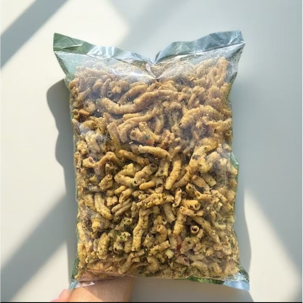 

Usus Ayam crispy original daun jeruk 500gr Cemilan Snack RENYA gurih