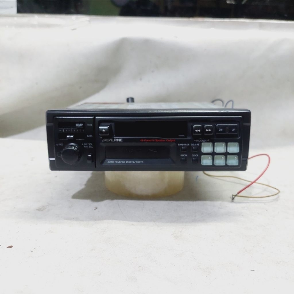 Tape radio alpine 7510ET kaset oem starlet kapsul