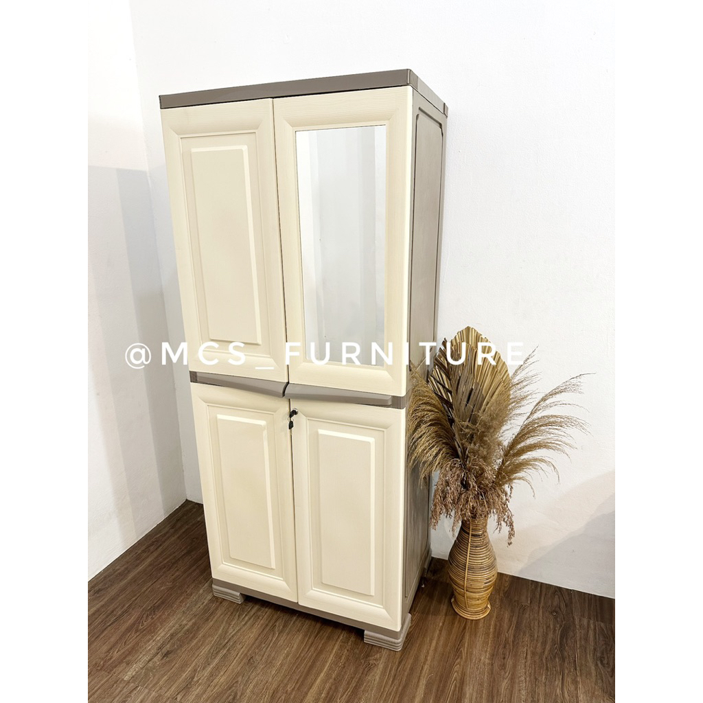 Lemari Baju Pakaian Plastik Tebal Mebel Furniture MCS Semarang