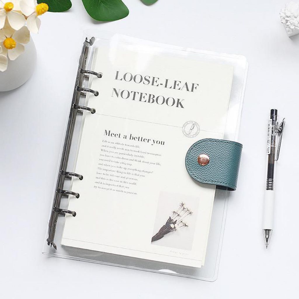 

「..」 Binder A5 & A6 Transparan Korean Look | Binder Transparan | Binder Korean Look | Binder Aesthetic 「! !」