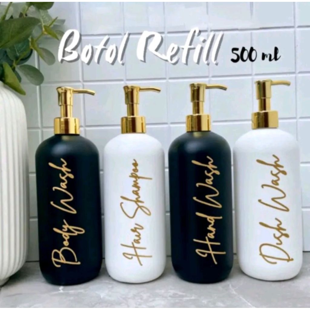 BOTOL SABUN CAIR BOTOL SABUN AESTHETIC BOTOL SABUN MANDI