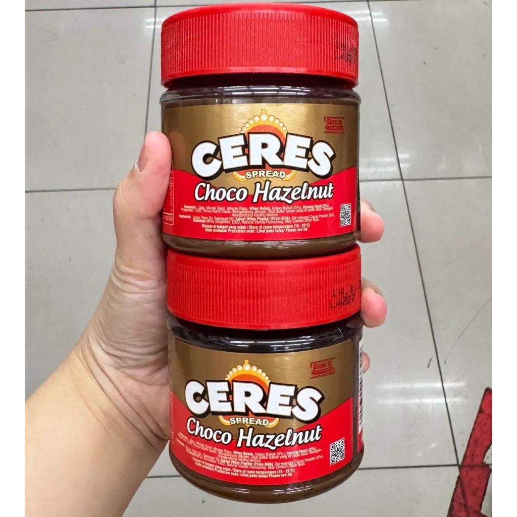 

Ceres choco double hazelnut 180gr exp 2026