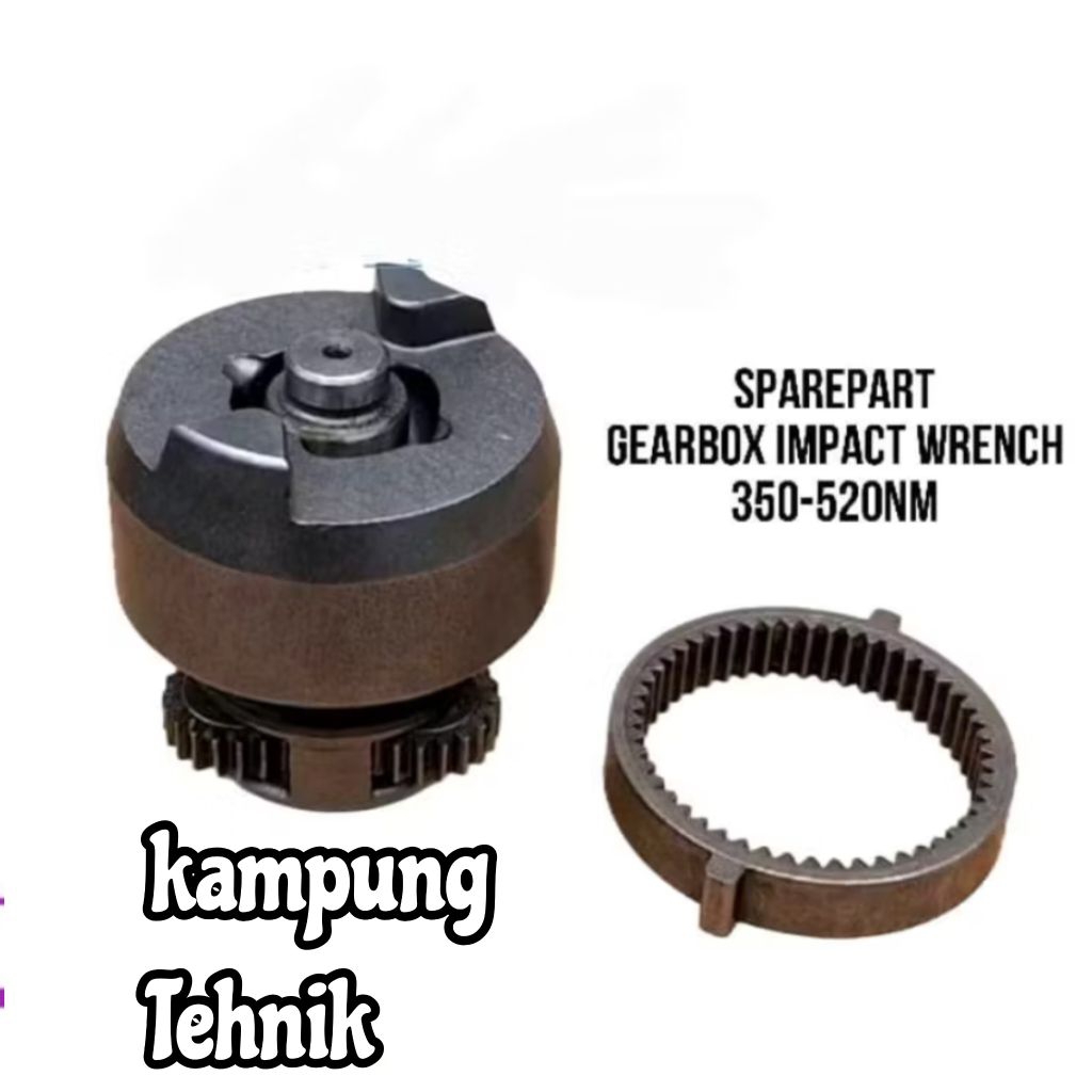 Gearbox impact wrench 330nm-400nm gir hamer impact wrench Cordless jld Kamolee mollar