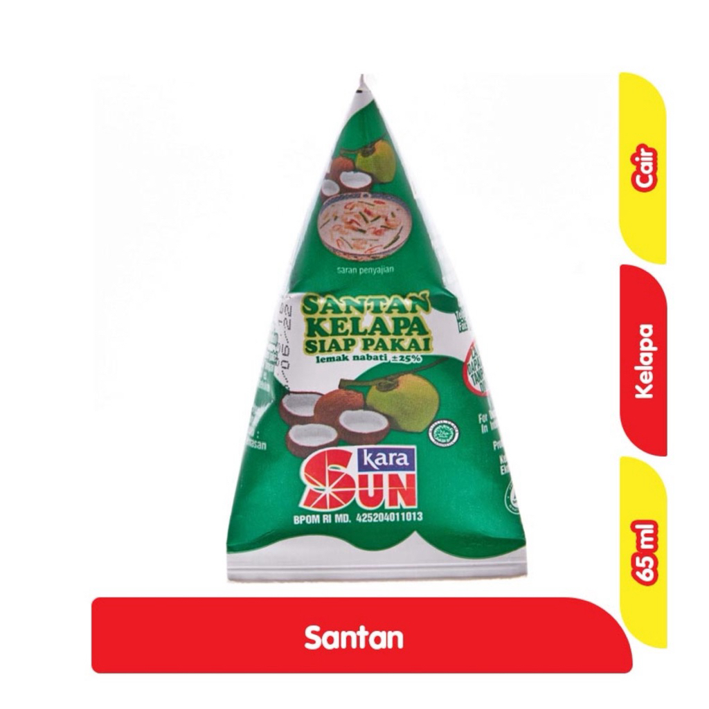 

Kara Sun Santan Kelapa Cair Siap Pakai 65ml