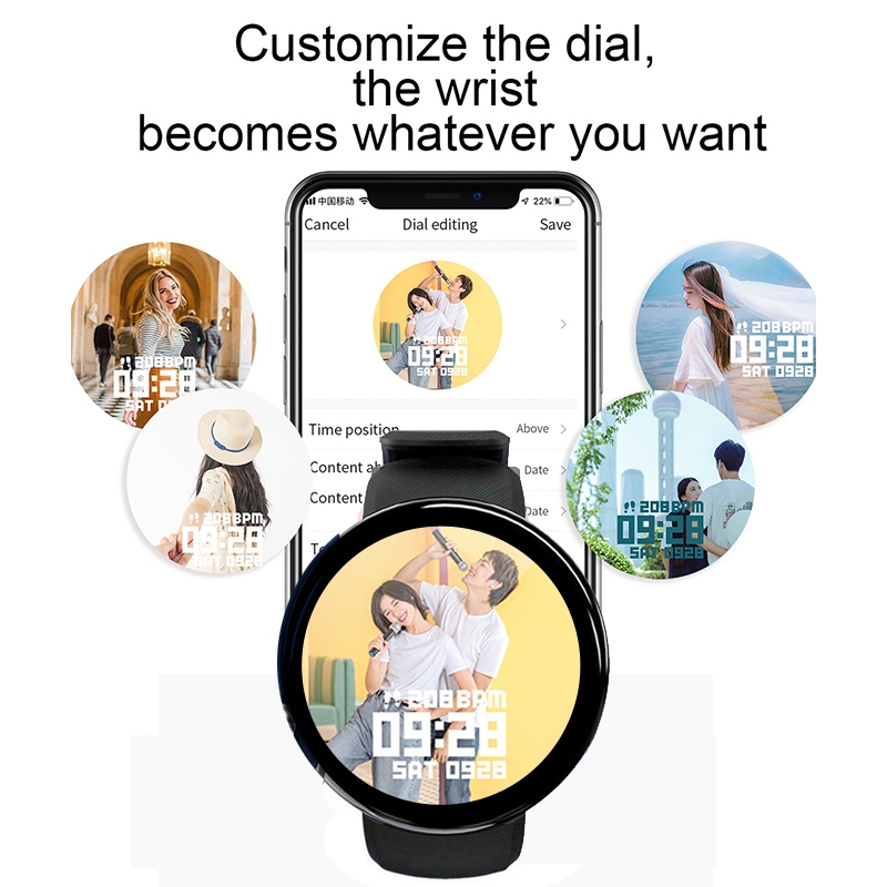 TERBARU Gobillions D18S Smartwatch Smartband Bracelet Message reminder changeable wallpaper Watch