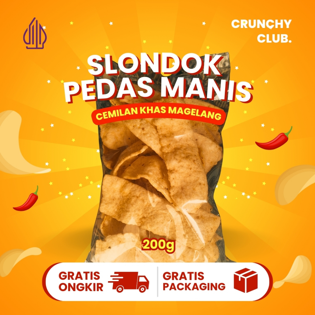 

Slondok Matang Pedas Manis 200 GR Asli Magelang by Crunchy Club