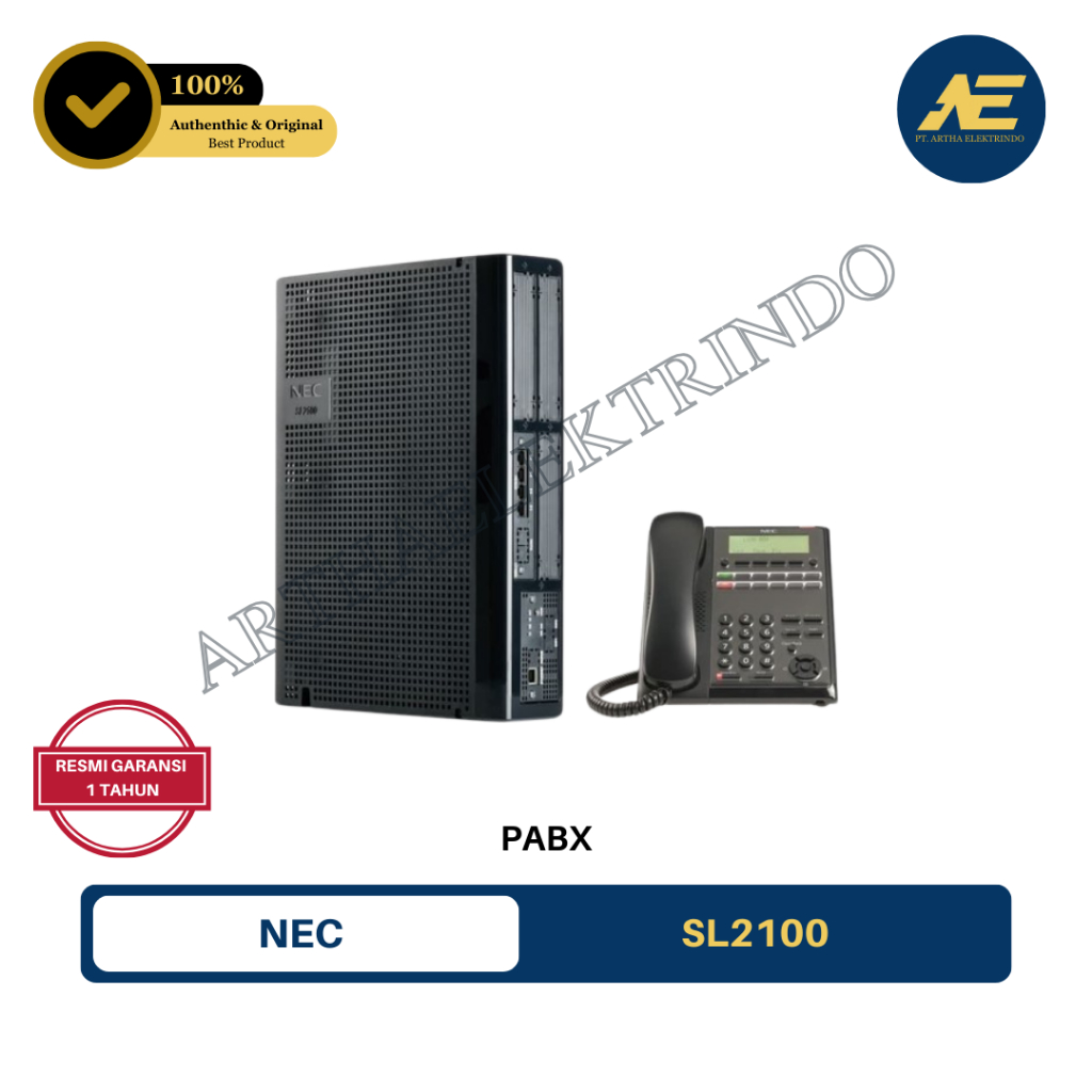 Pabx NEC SL2100 ( PBX 3 Line 8 Extension ) PABX IP NEC SL-2100